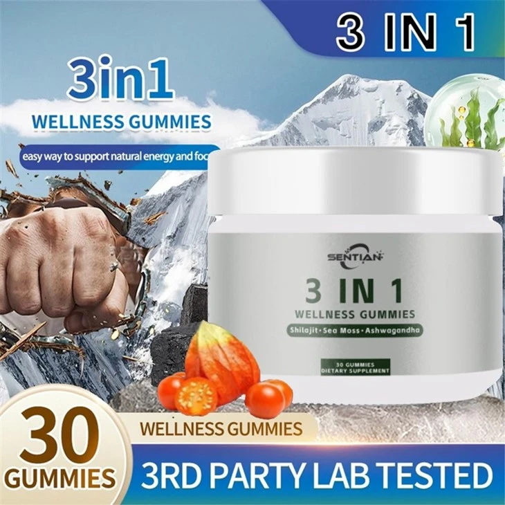 3-in-1 Wellness Gummies factory